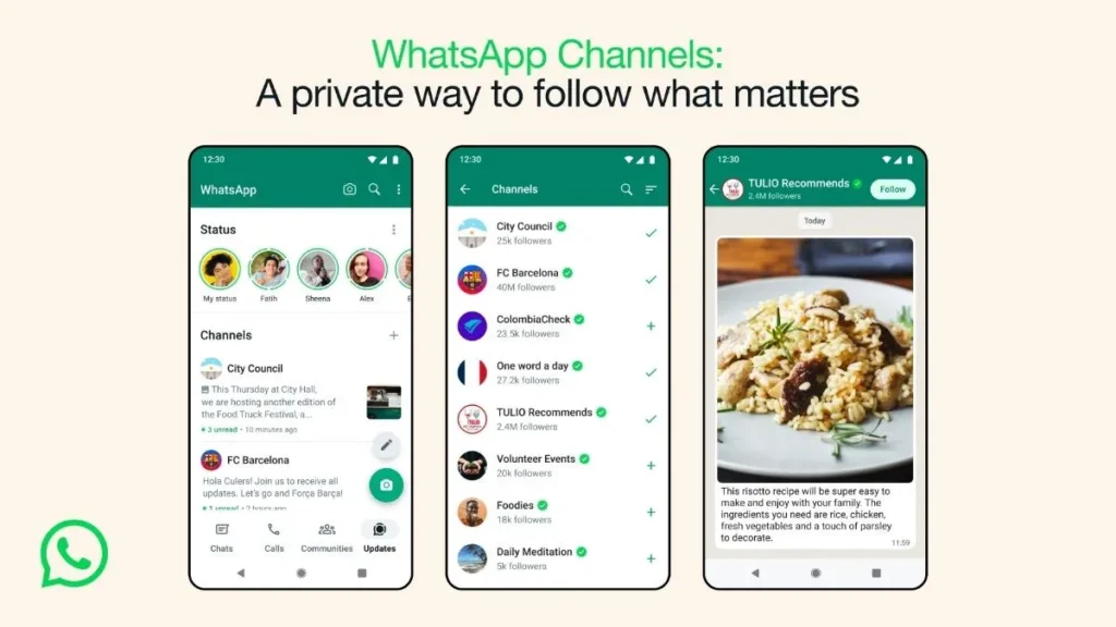 Whatsapp Channels New Feature